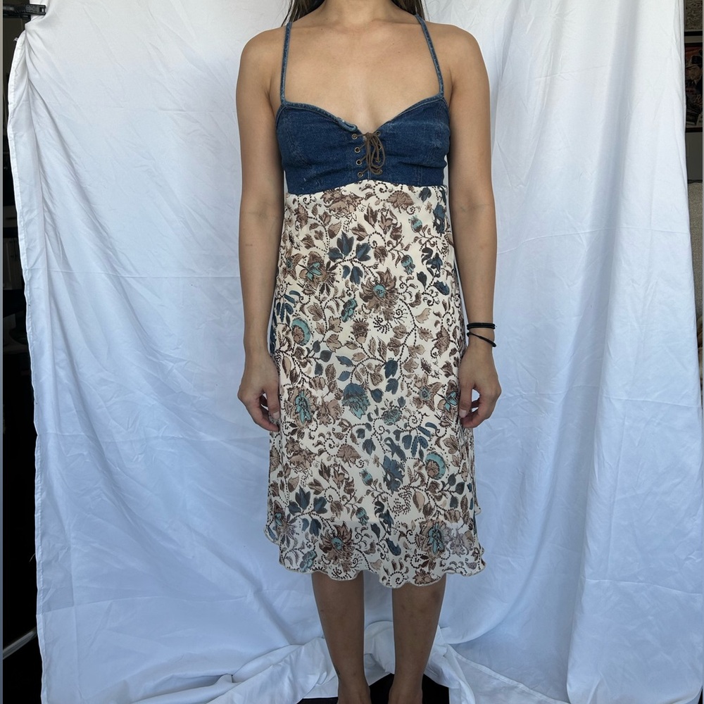 Cute Y2K jean dress